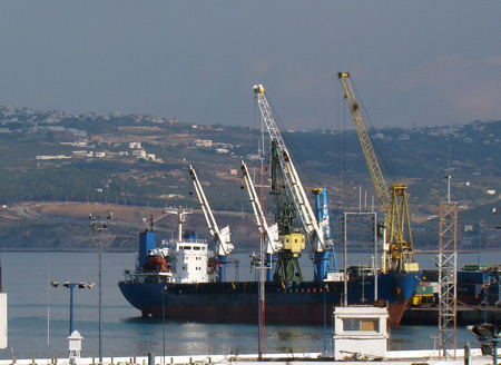 Tangiers port