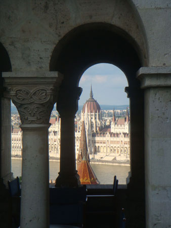 looking at Buda from Pest