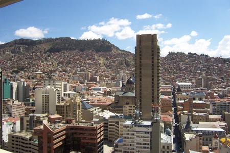 La Paz skyline